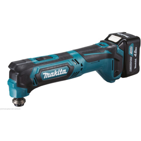 Makita – Outil multifonction 10,8V avec 2 batteries 4,0Ah – Angle d'oscillation 3,2° – 6000 à 20000 oscillations/min – Coffret MAKPAC - TM30DSMJX5