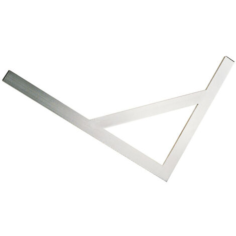 Taliaplast – Équerre de maçon aluminium 90° – Profilé aluminium soudé – Précision 1mm/m – Embouts plastique inclus