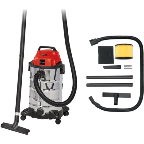 [Ancienne version] Einhell Aspirateur eaux et poussières TC-VC 1930 S (1500 W, Cuve 30L, Livré avec accessoires)