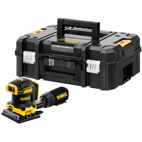 Dewalt – Ponceuse 18V XR Brushless – Système Wireless Tool Control – Vitesse réglable 8000 à 13500 tr/min – Patin 108 x 115 mm – Coffret TSTAK