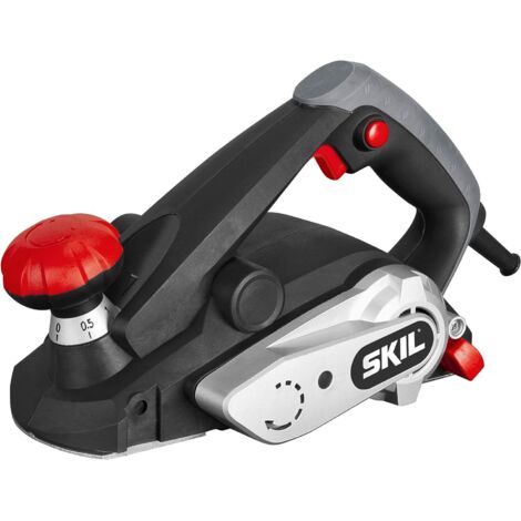 Rabot électrique 600W – Largeur de rabotage 82mm – Profondeur de rabotage 0-2mm – Moteur performant pour bois dur – Skil