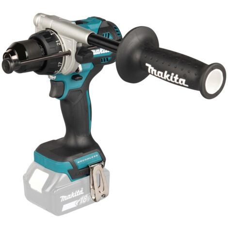 Makita – Perceuse à percussion 18V DHP492Z – Moteur Brushless – Couple 141Nm – Forage béton, métal, bois – Mandrin autoserrant 1,5–13mm