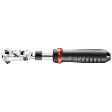 Facom – Clé à cliquet carrée 3/8' – 72 dents pour angle de rotation 5° – Poignée télescopique – Conception étanche à la poussière