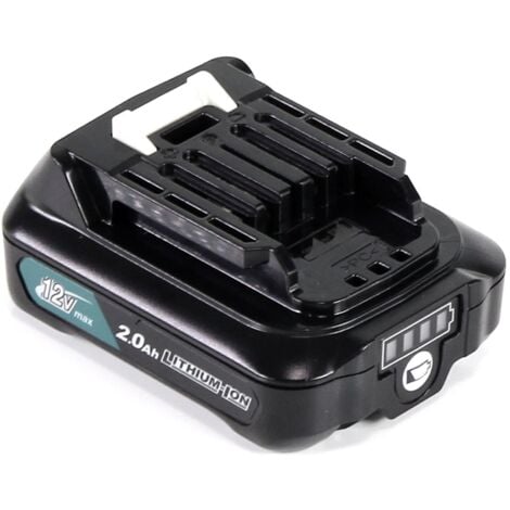 Batterie pour outil sans fil 12V CXT Li-Ion 2.0 Ah avec indicateur de charge - MAKITA BL1021B