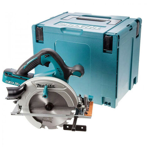 Scie circulaire MAKITA DHS710ZJ 36V LXT Ø190 mm - Produit seul, MAKPAC