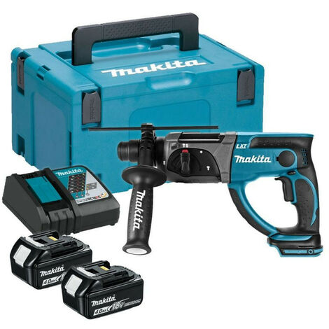 Perforateur burineur SDS-Plus 2J 18V LXT (2x4,0 Ah) en MAKPAC - MAKITA DHR202RMJ