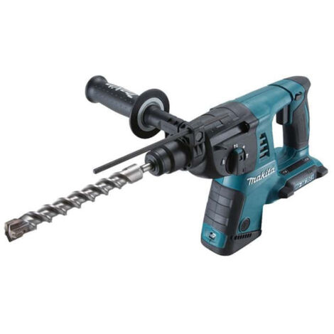 Makita – Perforateur burineur sans fil 36V – 2 batteries 18V Li-ion – Moteur 2 pôles – 40 positions de burinage – Pour béton, métal et bois - DHR263Z