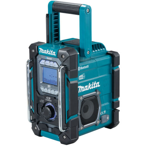 Makita – Radio de chantier sans fil 12V – DMR301 – Bluetooth, DAB+, IP64, 20h autonomie – Compatible batteries 12V/18V