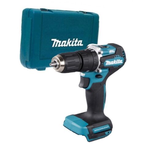 Makita – Perceuse à percussion 18V – Moteur sans balais – Technologie XPT pour environnements difficiles – Couple 40Nm – Coffret MAKPAC inclus - DHP487ZJ