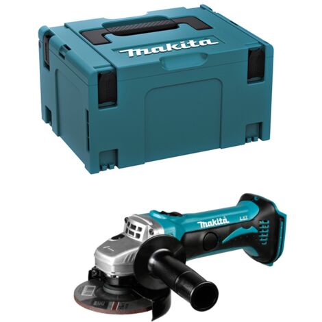 Makita – Meuleuse angulaire 18V LXT Ø115 mm – Vitesse 11 000 tr/min – Coffret MakPac – Protection électronique contre surcharges - DGA452ZJ