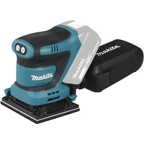 Makita – Ponceuse orbitale 18V sans fil – Moteur Brushless – 14 000 vibrations/min – Fixation sans outil – DBO480Z