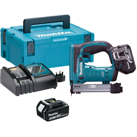 Agrafeuse 18V LXT Li-Ion (2x5,0 Ah) en MAKPAC - MAKITA DST221RTJ