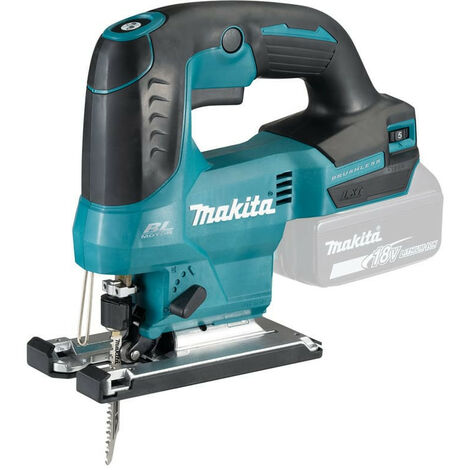 Makita – Scie sauteuse sans fil 18V – Moteur Brushless – Capacité de coupe bois 135mm – Vitesse jusqu'à 3000 coups/min – Éclairage LED intégré - DJV184Z