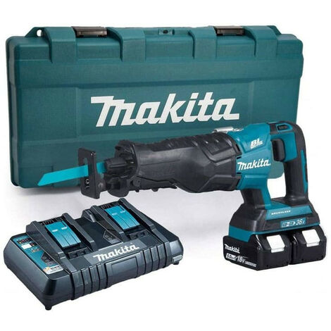 Scie droite Makita DJR360PT2 18Vx2 5Ah