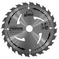 Makita – Lame de scie circulaire carbure 165 mm – 24 dents pour bois dur – Coupe nette et rapide – Compatible SP6000J