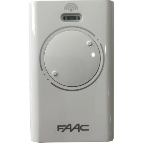 Faac XT2 433SLH LR - White 787007 Gate and garage door remote