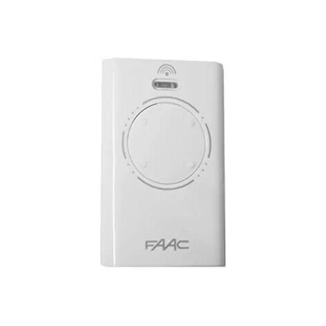 FAAC XT4 433 SLH LR White 787008  Gate and garage door remote