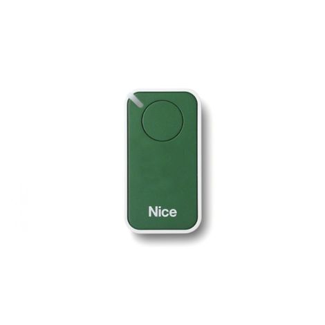Nice Inti 1 - Green | Gate and garage door remote - Green