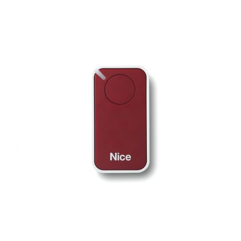 Nice Inti 1 - Red | Gate and garage door remote - Red