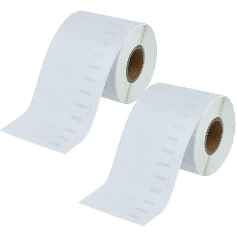 2 Rolls Of Dymo LabelWriter File Folder Labels - Compatible With Twin Turbo, Duo, 330, 400, & EL60 Printers (Model DL-30327)