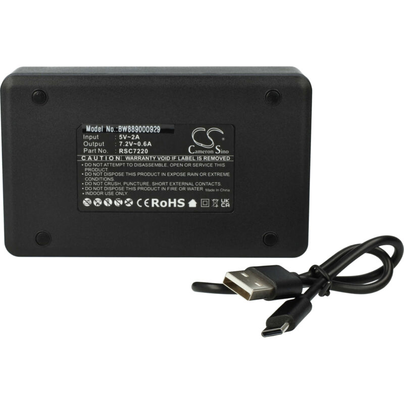 Vhbw Vhbw Chargeur De Batterie Double Compatible Avec Scanreco Cifa, B