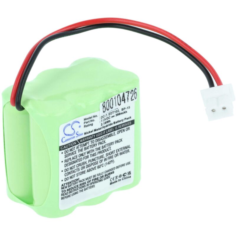 vhbw Battery compatible with Dogtra 1400NCP Transmitter, 1500NCP