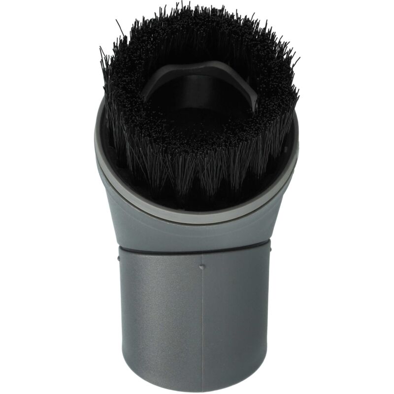 vhbw Dusting Brush compatible with Miele SKRE0, SKRE2, SKRF3, SKRG2, SKRP3,  SKRR3 Vacuum Cleaner - Brush Nozzle, Round Brush