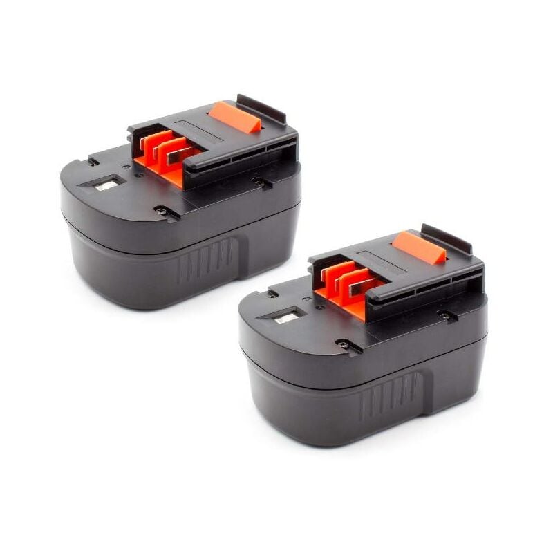 vhbw 2x Battery Replacement for Black & Decker FS120B, FS120BX, FSB12,  Firestorm FS120B, HPB12 for Electric