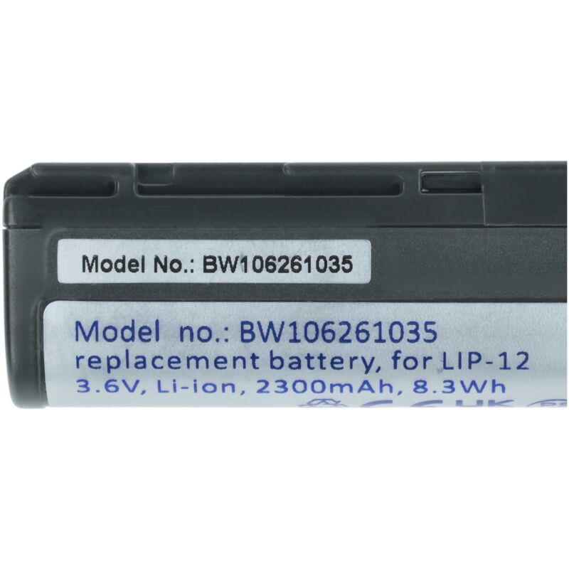 2300mAh Akku Für Sony MZ-B3, LIP-12 & Andere Modelle – 3,7V Li-Ion, Grau | Ersatz Für Original-Akkus