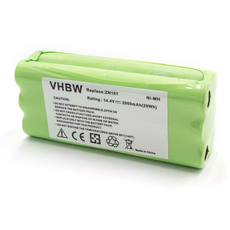 Batterie remplace Rowenta RS-RH4899 pour aspirateur - 3000mAh 24V NiMH