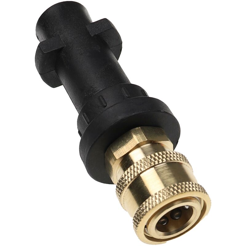 vhbw Adapter A Bayonet to M22 Thread compatible with Kärcher K2, K3, K4, K5,  K6, K7 High-Pressure Cleaner - With 1/4 Inch Quick Coupling