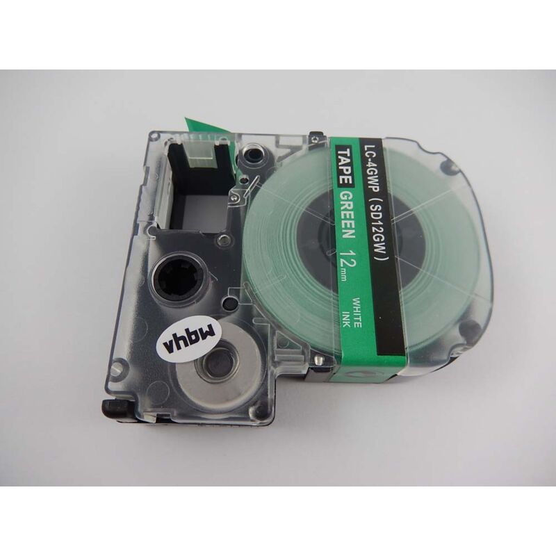 vhbw Label Tape compatible with KingJim SR530C, SR550, SR530