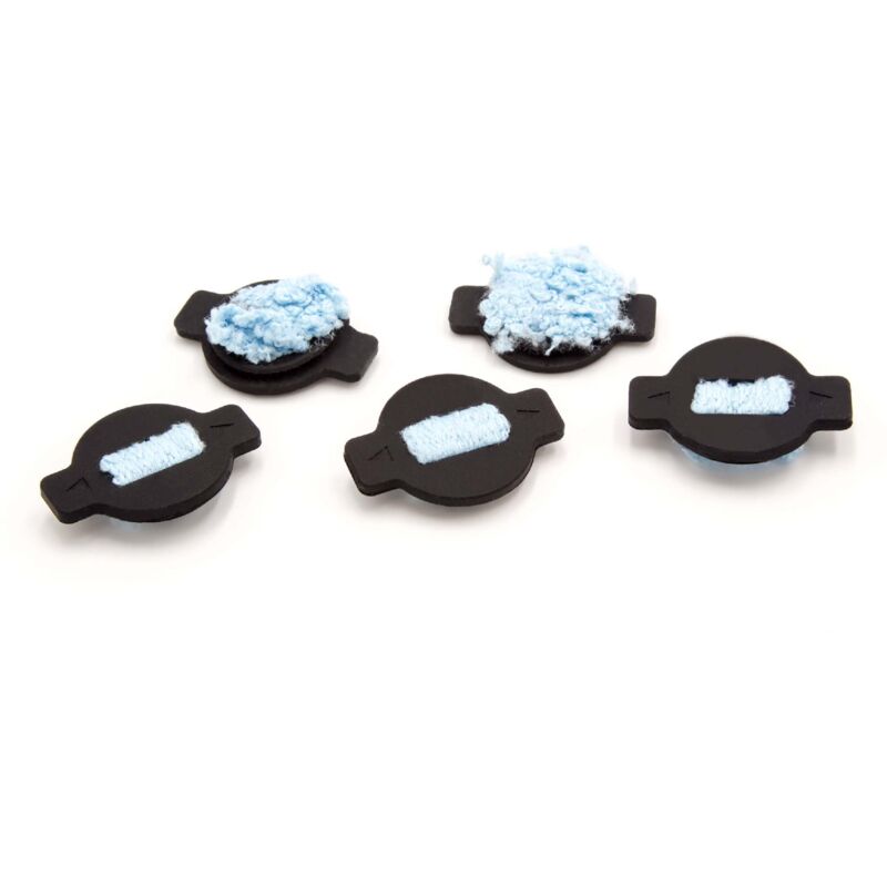 vhbw 5x Wick Cap compatible with iRobot Braava 390T Robot Vacuum