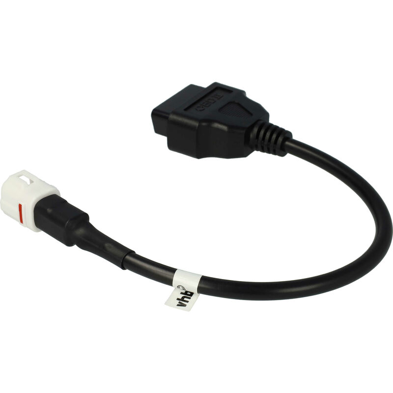 vhbw adattatore OBD2 OBD2 4 Pin su OBD2 16Pin compatibile con Yamaha