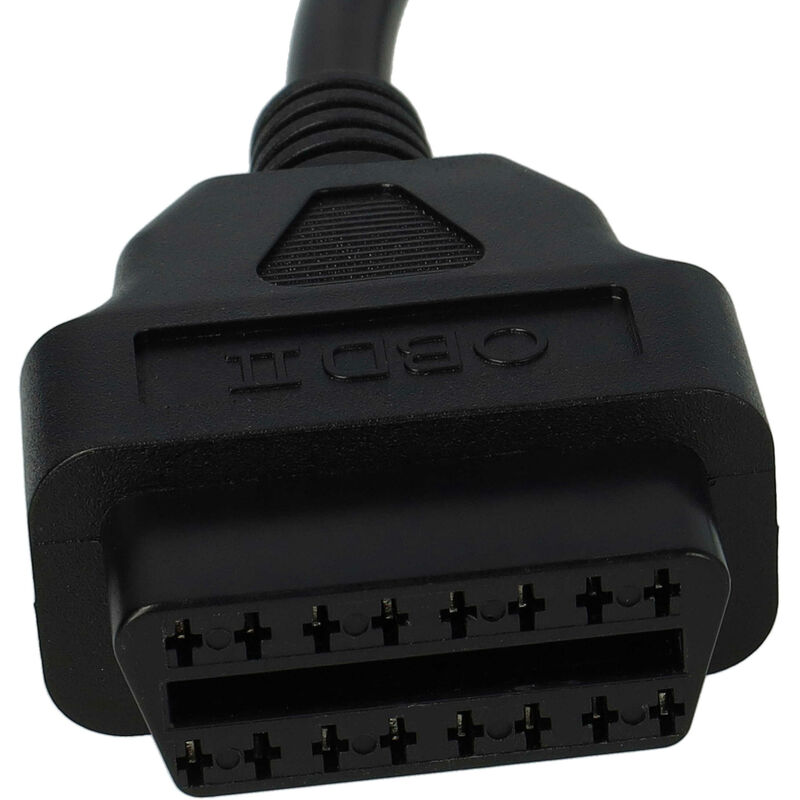 Vhbw adattatore OBD2 OBD2 4 Pin su OBD2 16Pin compatibile con Yamaha FZ10 (2016 - 2019), MT07 (2017 - 2018), MT09 moto, scooter - 30 cm | Leroy Merlin