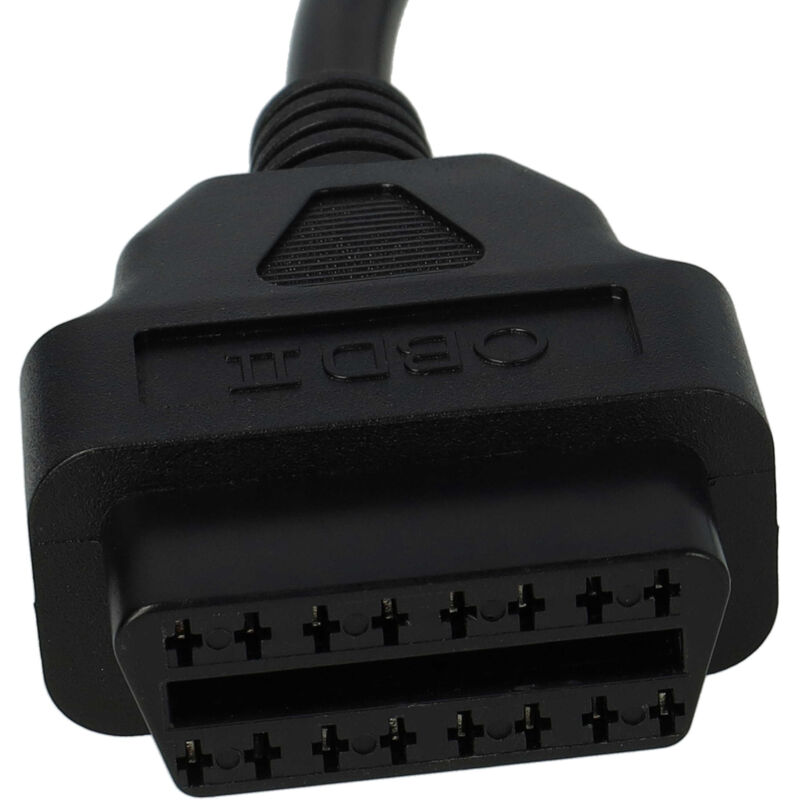 vhbw adattatore OBD2 6 Pin su OBD2 16Pin compatibile con KTM 690 Duke