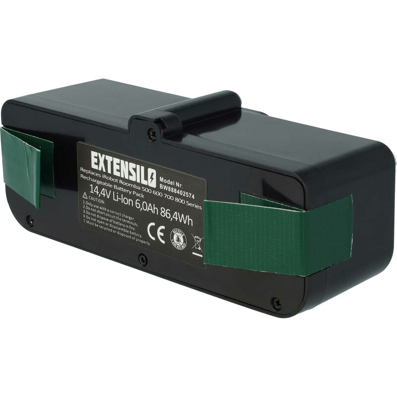 EXTENSILO Batterie compatible avec Dyson DC43, DC35, DC35 Multi