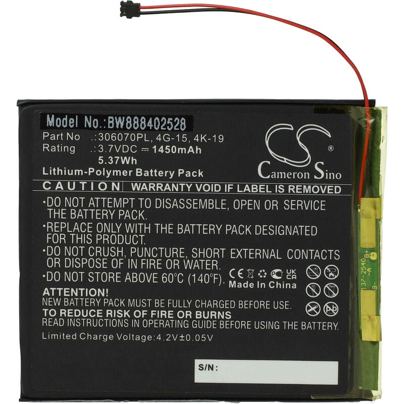 Vhbw Batterie compatible avec Nintendo Switch HAC-015, HAC-016