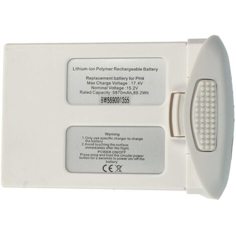 Batterie Pour DJI Phantom 4 Pro V2.0, 4 Pro Plus, P4 RTK 5870mAh 15,2V