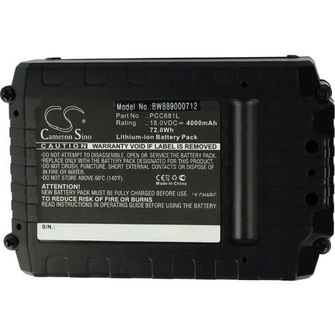 Pcc680l battery discount