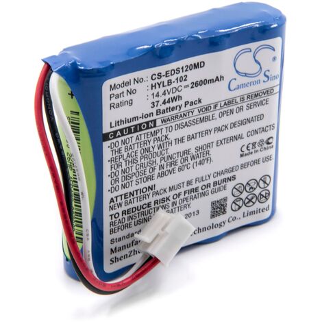 Vhbw Battery Replacement For Mindray Se A For Medical Equipment Mah V Li Ion