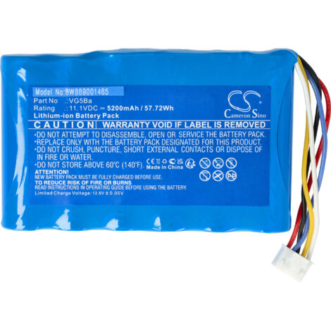 Batterie Vhbw Compatible Sony Vaio SVE1511 - 5200mAh, 11,1V, Li-polymère, Remplacement VGP-BPS26