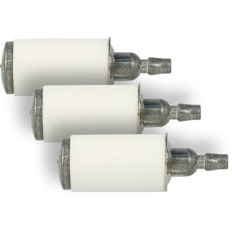 vhbw 3x Fuel Filter compatible with Poulan 1900, 1800, 1950 LE Type 1-2 Garden Tools e.g. Chainsaw, Strimmer (1/5)