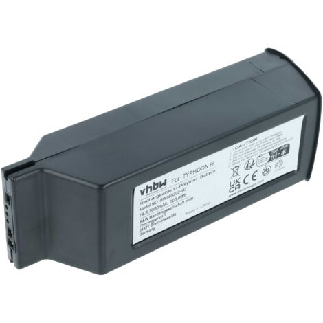 Batterie Remplacement Pour Drone Yuneec YUNH105 / YUNTYH105 - 6300mAh, 14,8V Li-Po - Autonomie étendue