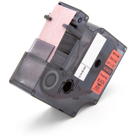 vhbw 1x Label Tape Vervanging voor Brother TZE-B261, TZ-B261 voor Label Printer 36 mm, Zwart op Neon-Oranje
