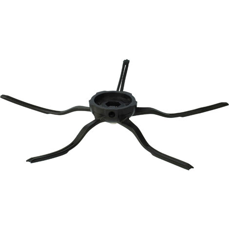 vhbw Side Brush compatible with Roborock S4 MAX Robot Vacuum Cleaner - black
