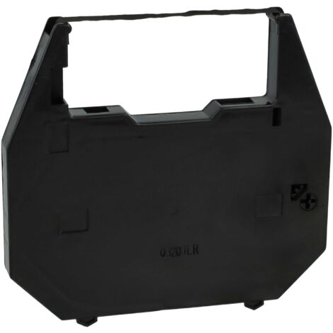 vhbw Ribbon Cartridge compatible with Olympia 125, Carrera de Luxe, Carrera 2000 Dot Matrix, Receipt Printer - Black Ink Ribbon (1/5)