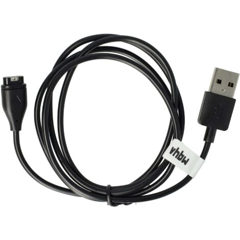 vhbw USB Charger Cable compatible with Garmin Fenix 5S/5S Plus