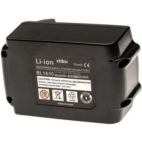 vhbw Battery compatible with Makita LXFD01Z, LXJP02, LXFD01CW