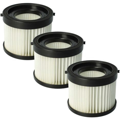 vhbw Filter Set 3x Filters compatible with Milwaukee M18 CV 0 M18